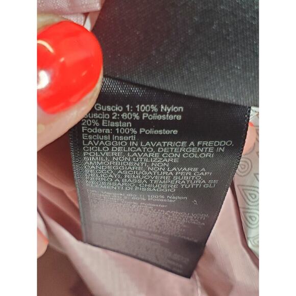 Marmot Womens Medium Pink Raincoat Lightweight Jacket Hood Longer Length - Picture 9 of 12